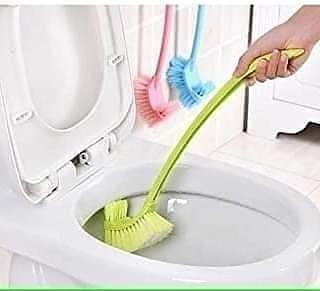 Brosse de toilette double face