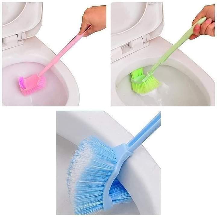 Brosse de toilette double face