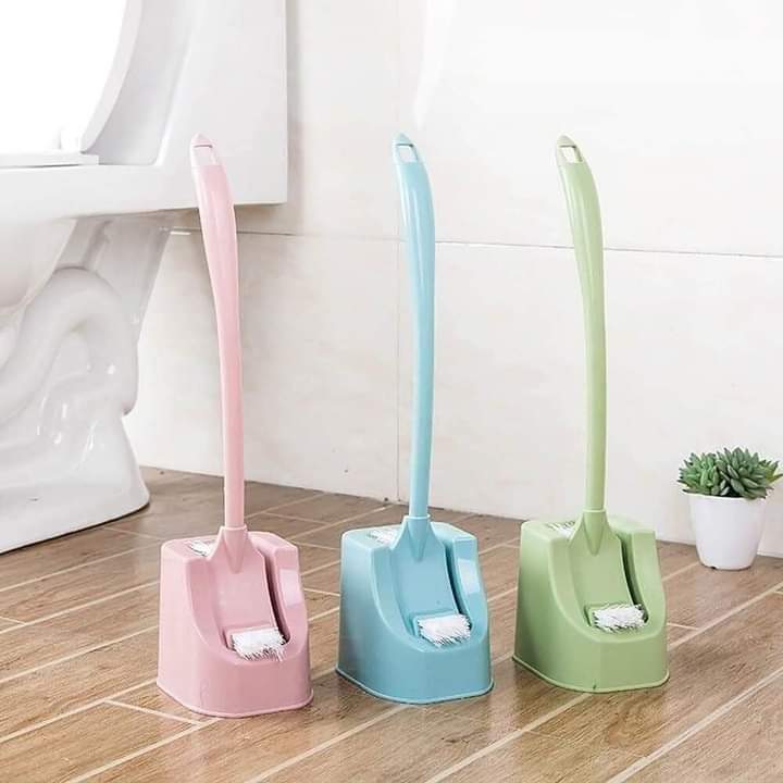 Brosse de toilette double face
