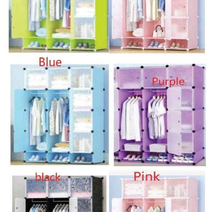 Garde-robe en plastique robuste