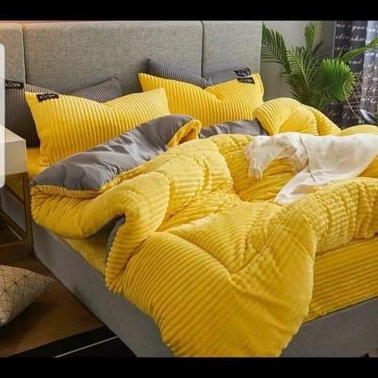 6*6 Ensemble de couette en velours