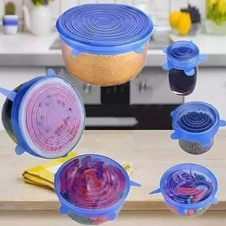 Couvercles en silicone super extensibles réutilisables