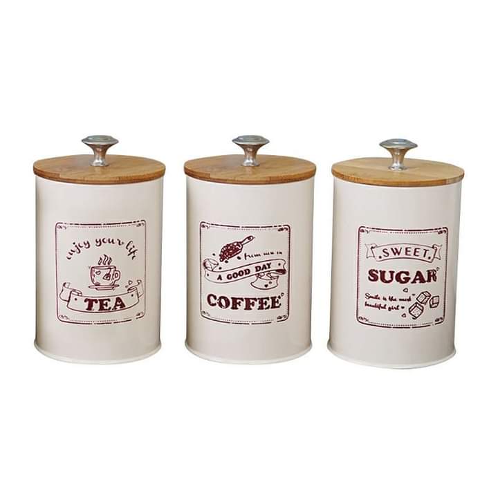 3Pc Alliage Cannisters