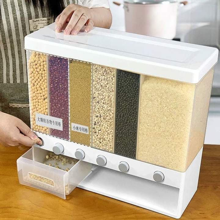 Distributeur de riz/céréales de 10 kg