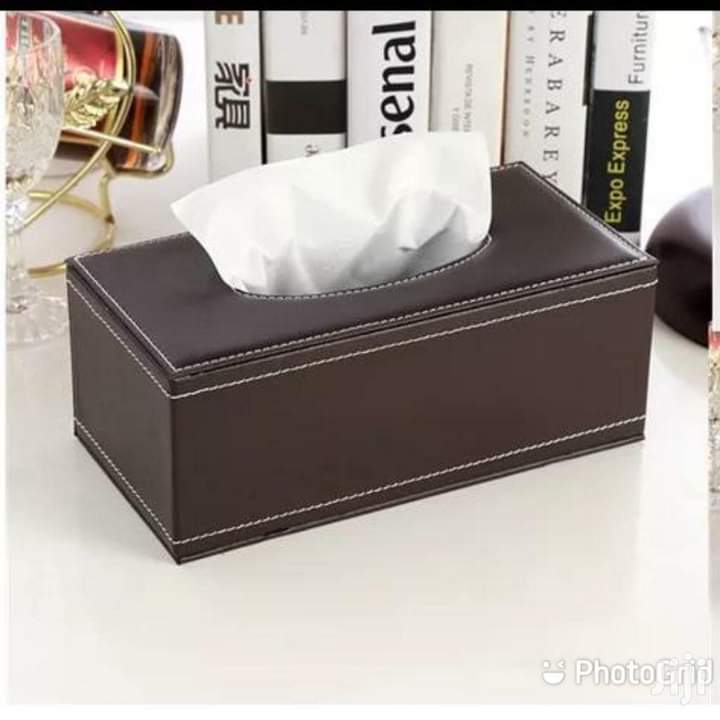 Porte-serviette en cuir PU