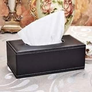 Porte-serviette en cuir PU