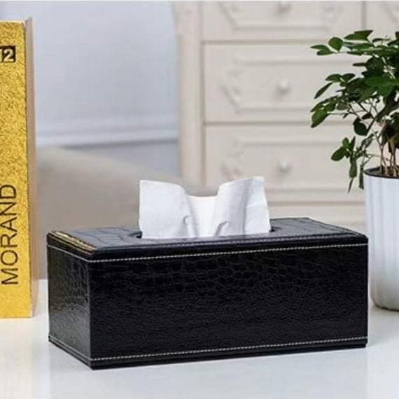 Porte-serviette en cuir PU