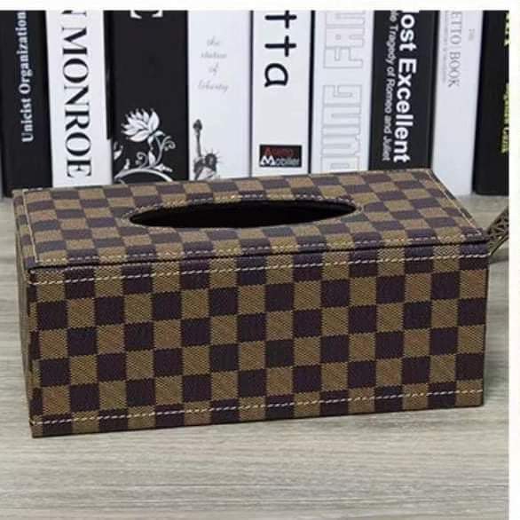 Porte-serviette en cuir PU