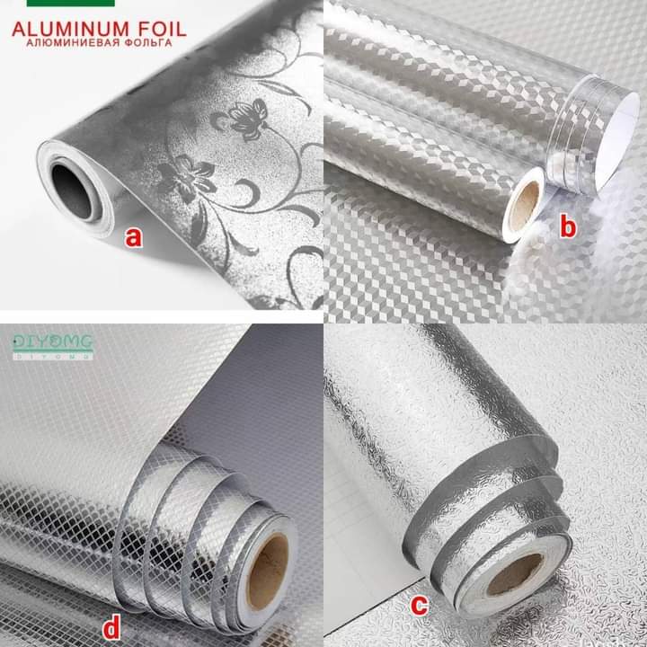 Doublures autocollantes en aluminium