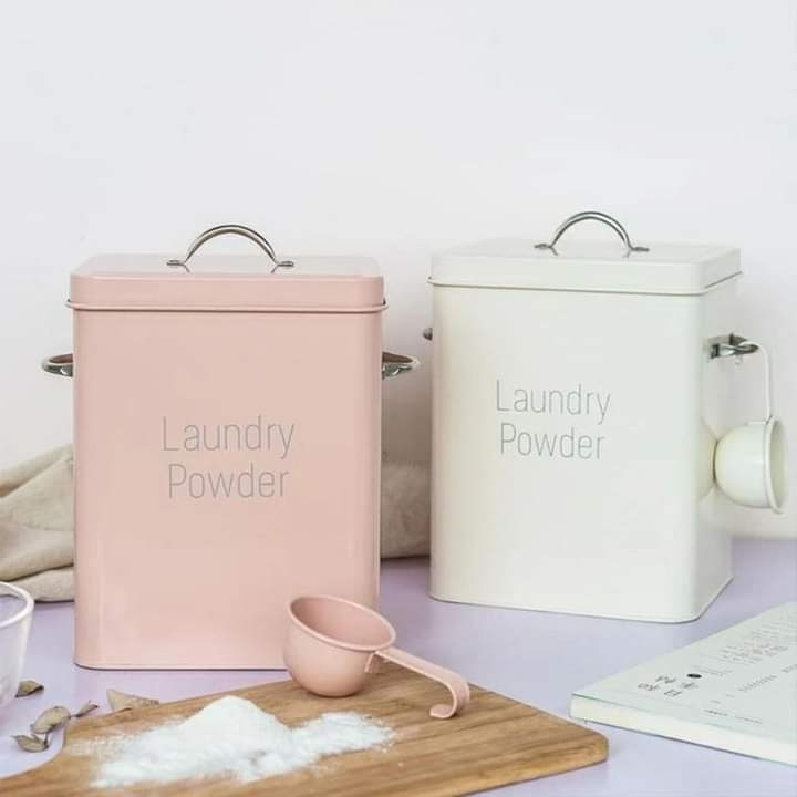 Boîte de rangement pour détergent