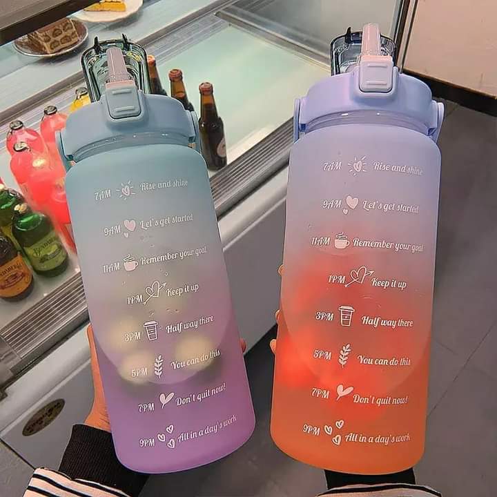 2L Grande capacité bouteille d'eau