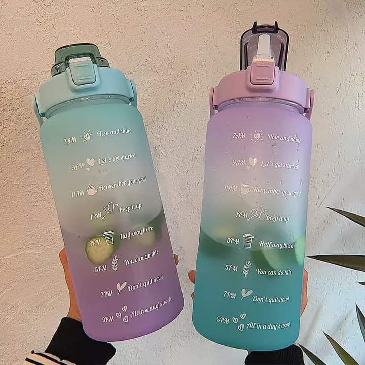 2L Grande capacité bouteille d'eau