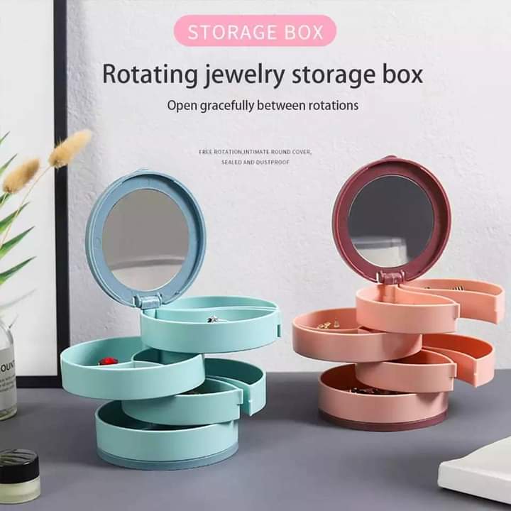 Organisateur de bijoux rotatif