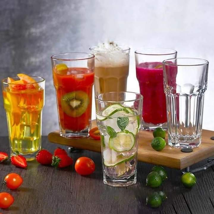 6pcs Verres à eau