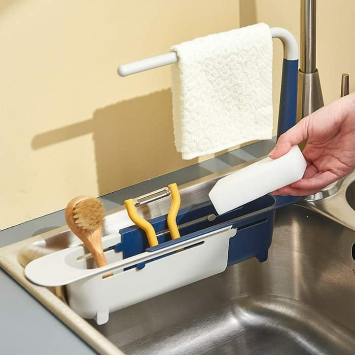Organisateur de lavabo extensible