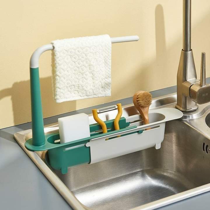 Organisateur de lavabo extensible