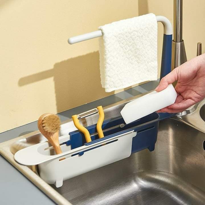 Organisateur de lavabo extensible