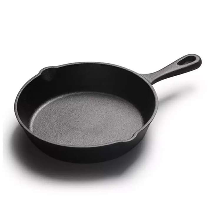 4 pièces de poêle en fonte