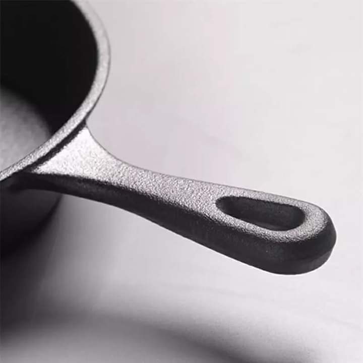 4 pièces de poêle en fonte
