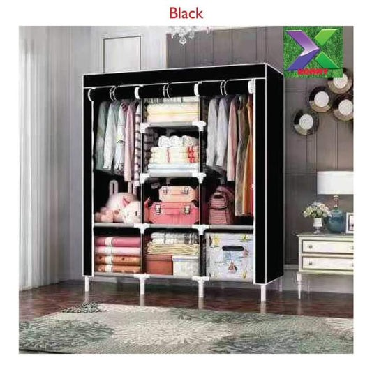 Armoire portable à trois colonnes