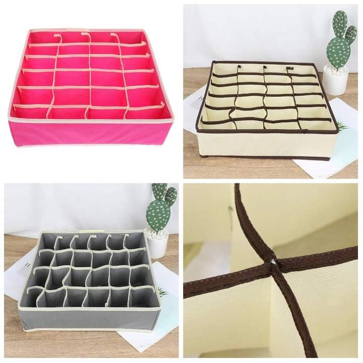 4 pièces organisateur de sous-vêtements
