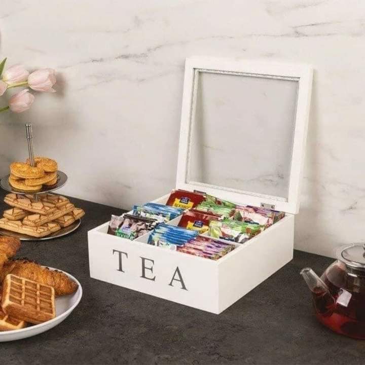 Organisateur de sachets de thé blanc