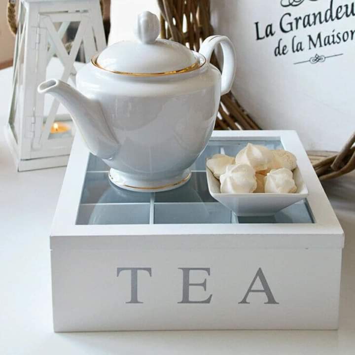 Organisateur de sachets de thé blanc