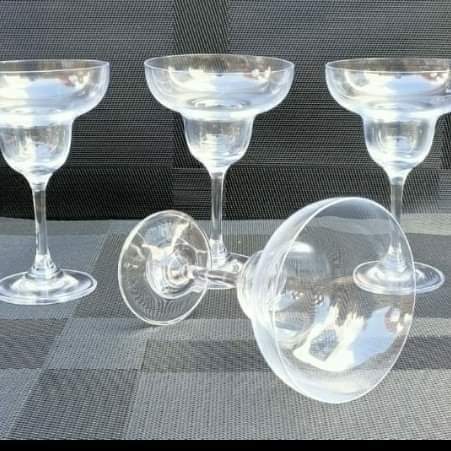 6p verres à cocktail Margarita