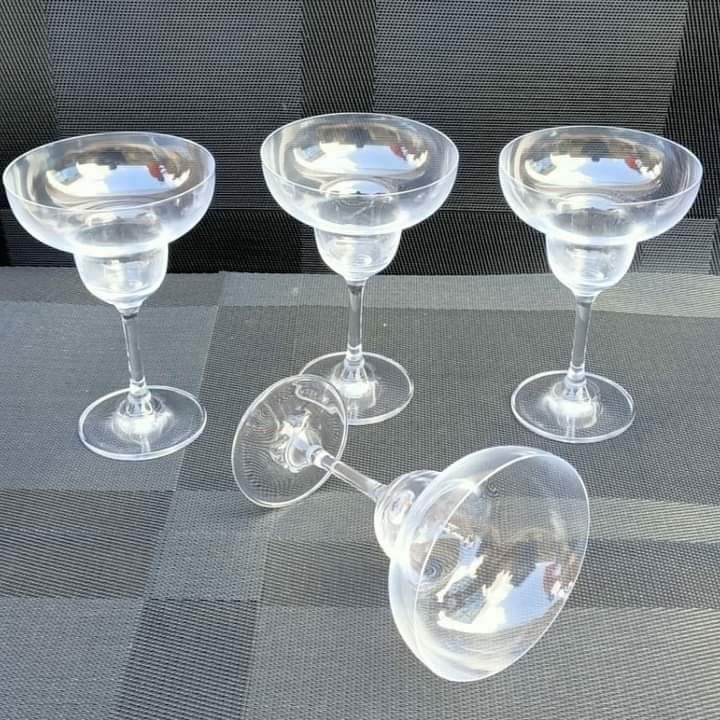 6p verres à cocktail Margarita