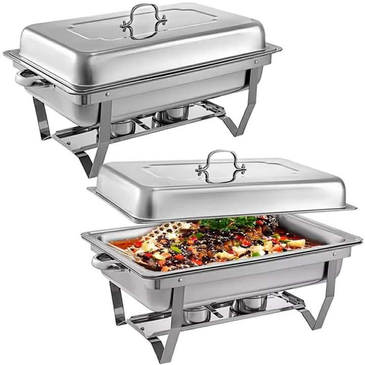 plats de service en acier inoxydable