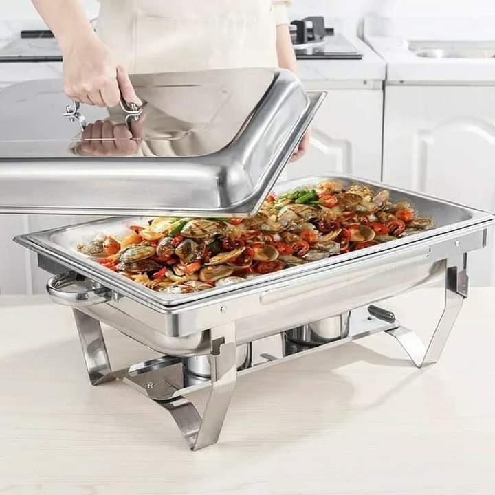 plats de service en acier inoxydable