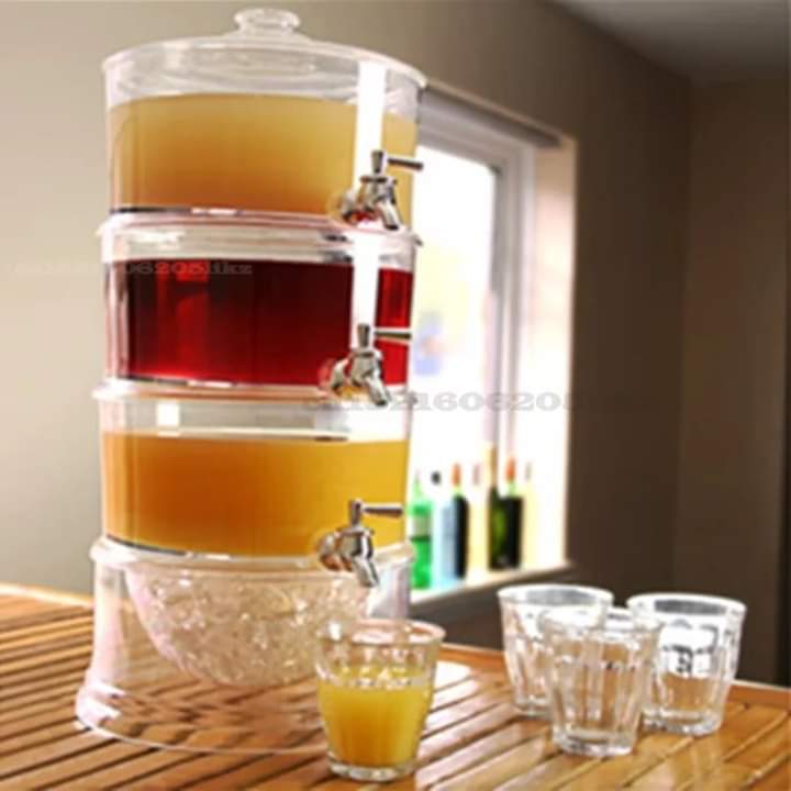 Distributeur de jus en acrylique
