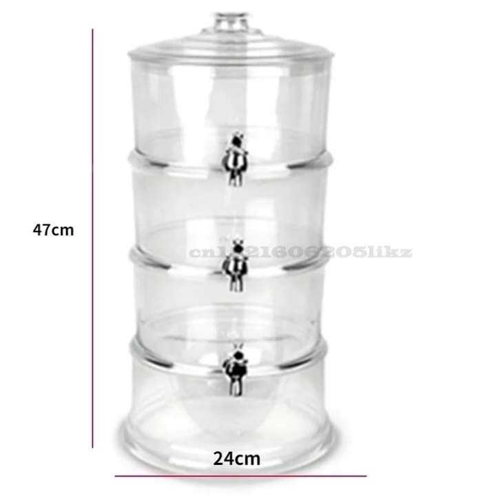 Distributeur de jus en acrylique