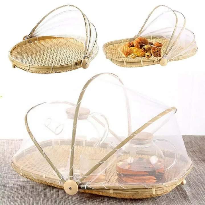Panier en osier tissé à la main en bambou