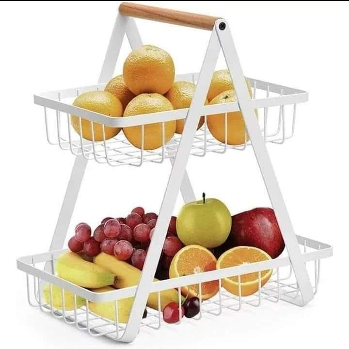 Panier à fruits métallique
