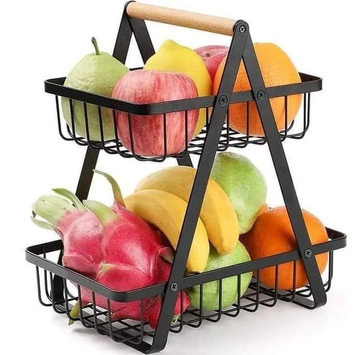 Panier à fruits métallique