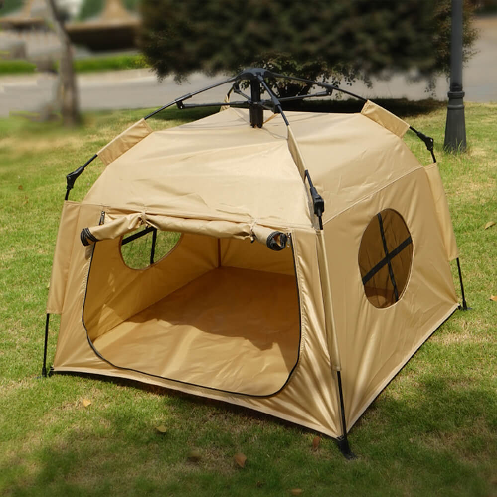 Tente pour chien portable de camping extérieur pliable automatique