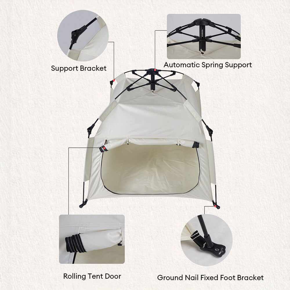 Tente pour chien portable de camping extérieur pliable automatique