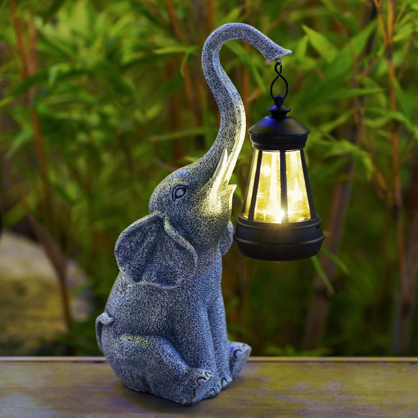 Floroux Éléphant Lampe