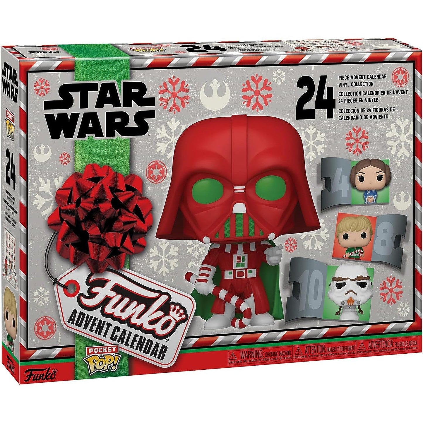Calendrier de l'Avent Pokémon 2024 Boîte Surprise - Figurines Pikachu, Star Wars et Spider-Man pour Enfants