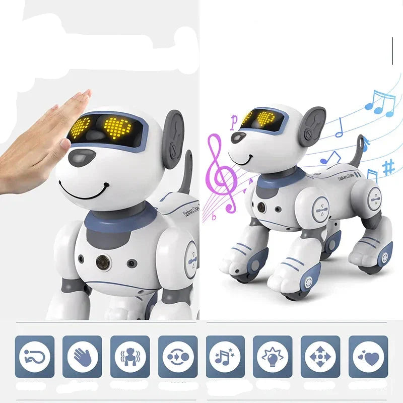 Floroux - Robot chien électronique pour jouet d'enfants