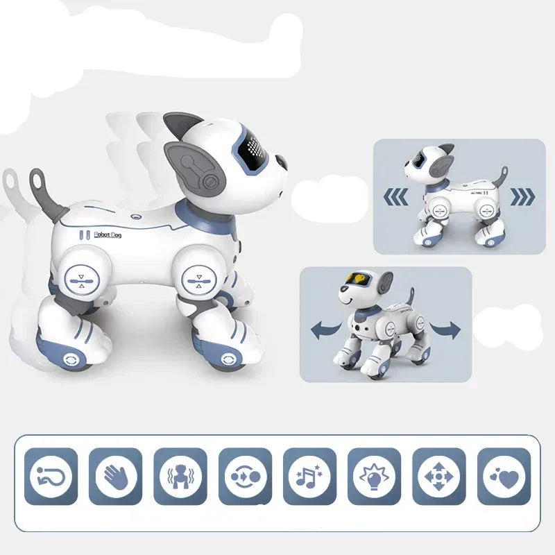 Floroux - Robot chien électronique pour jouet d'enfants