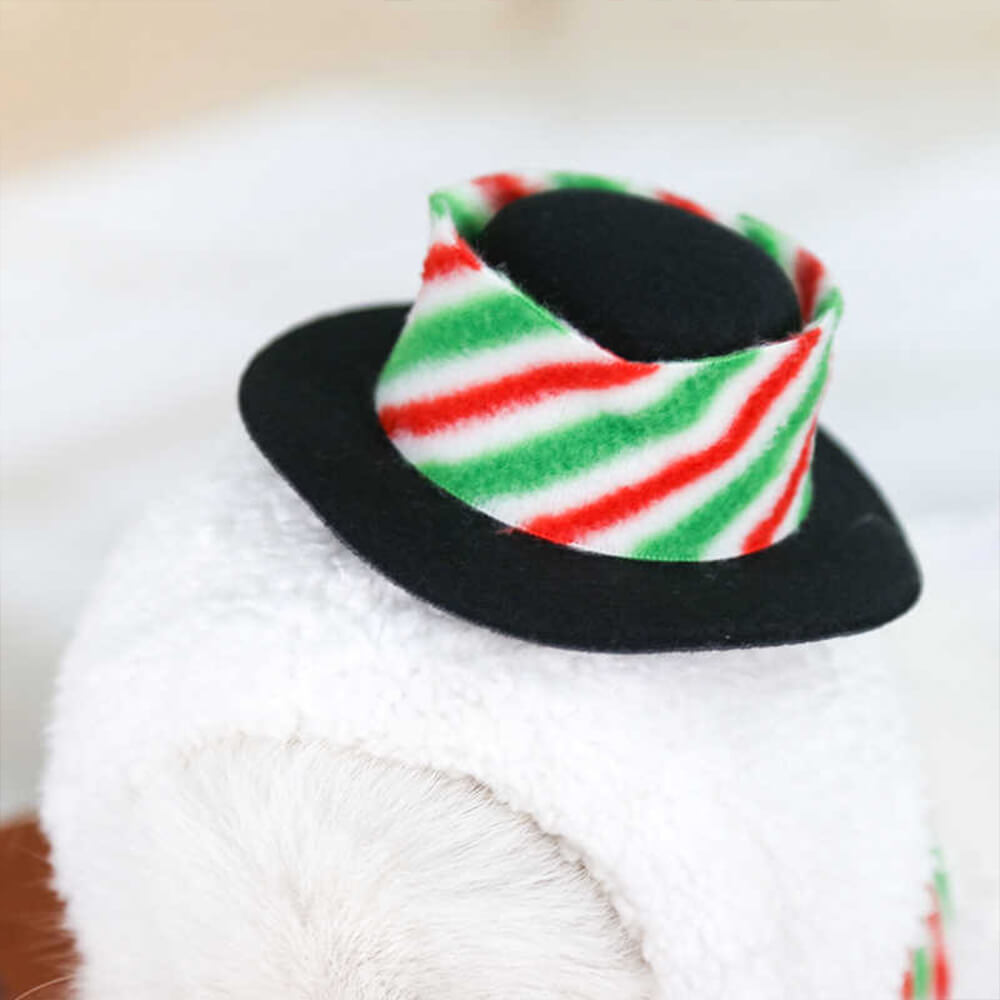 Tenue de bonhomme de neige de Noël, Costume de Cosplay pour chien et chat