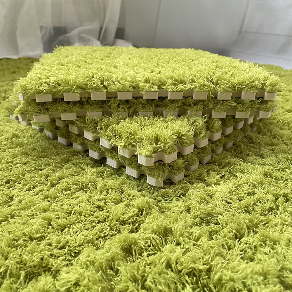 Tapis de jeu interlocking pour enfants doux et lavable de chambre