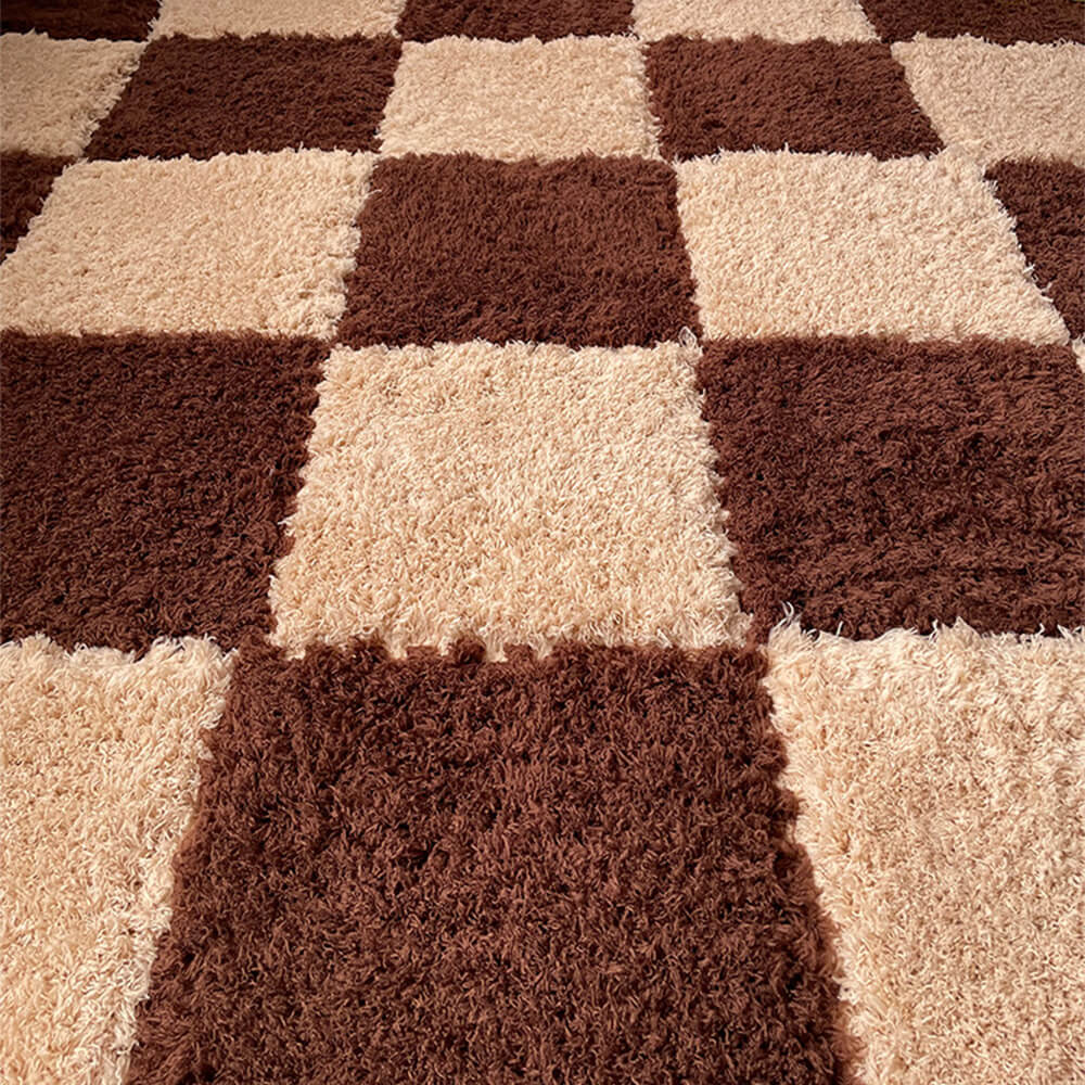 Tapis de jeu interlocking pour enfants doux et lavable de chambre