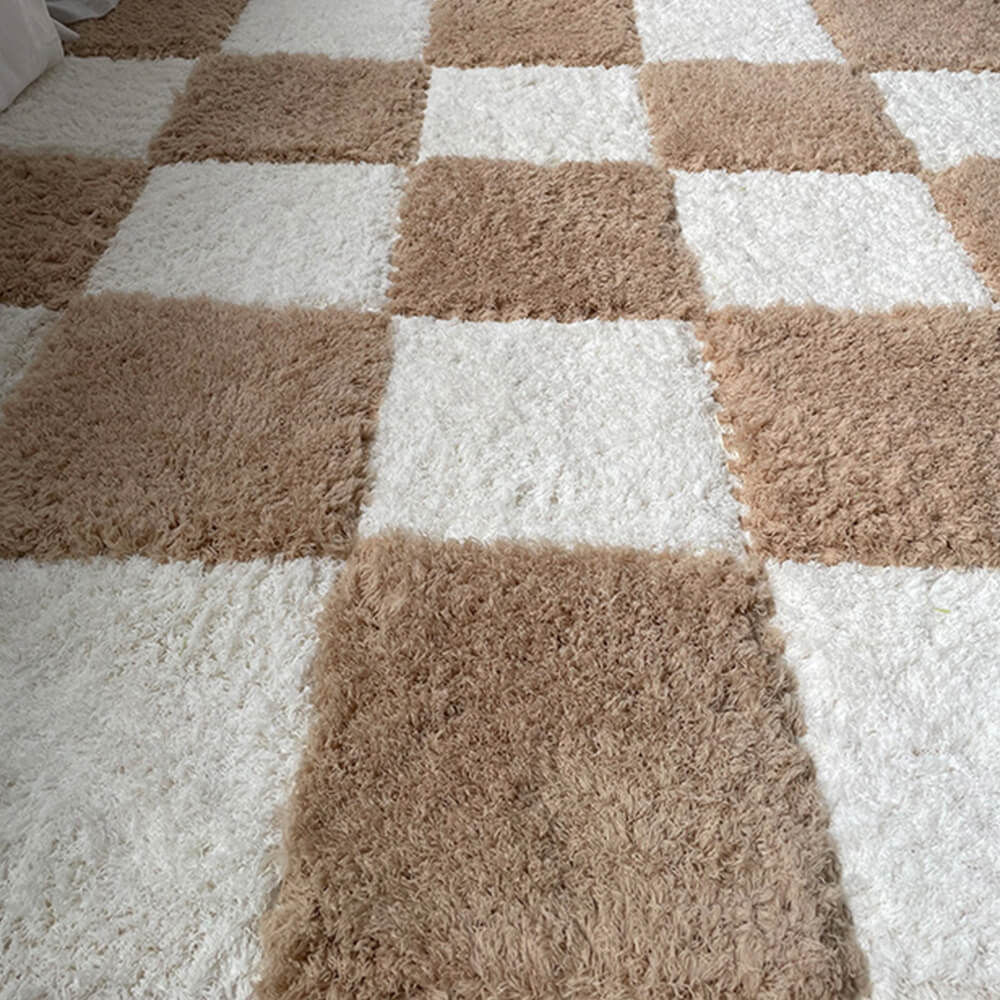 Tapis de jeu interlocking pour enfants doux et lavable de chambre