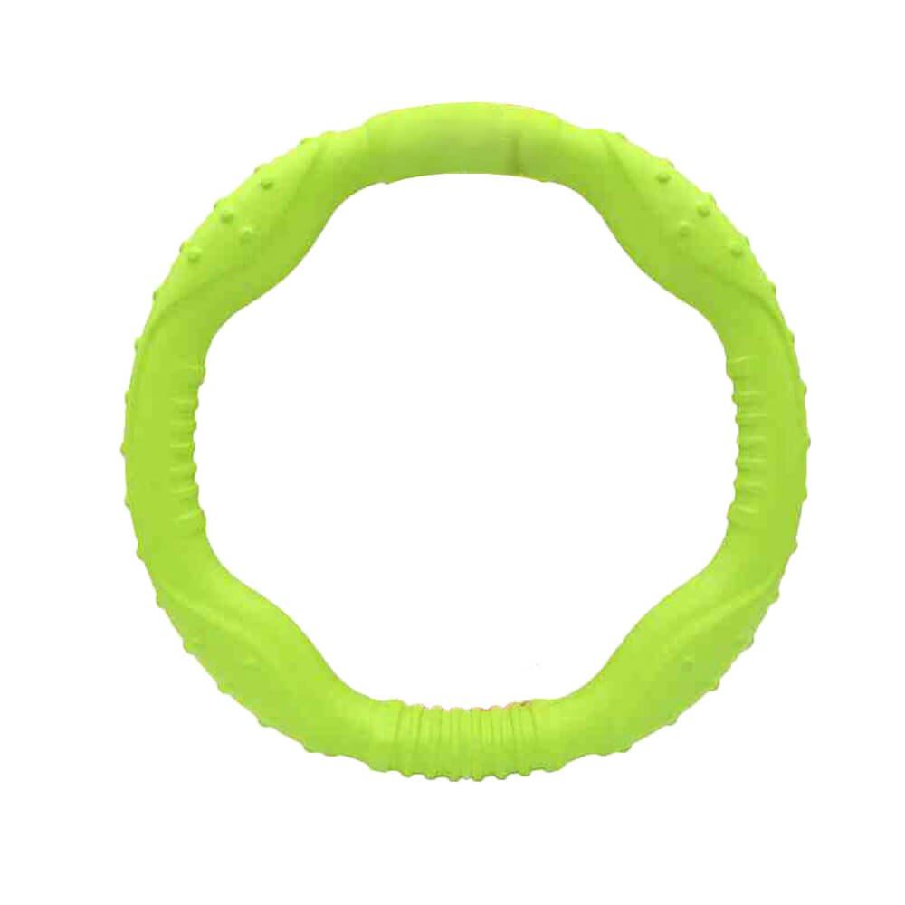 Anneau de guerre Jouet interactif pour chien durable, imperméable, léger et flexible