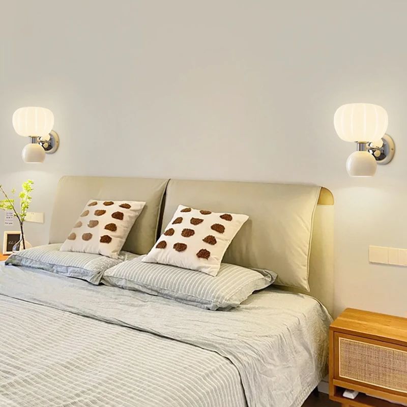 Floroux Appliques Murales LED Crème