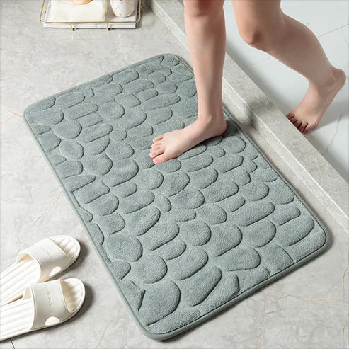 Tapis de Bain Céleste™ | Assure une absorption rapide de l'eau et prévient de glisser