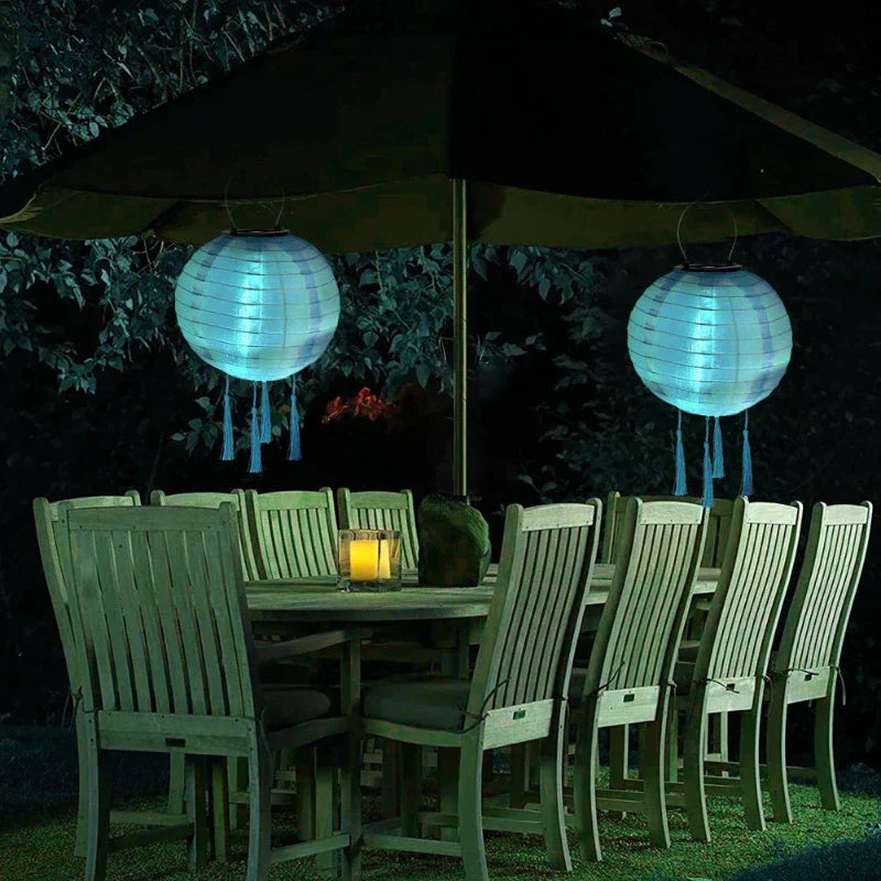 Floroux | Lampe Solaire Suspendue Imperméable pour Espaces Extérieurs